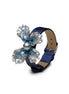 Statement Butterfly Pearl Leather Cuff