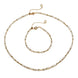 2-Piece Dainty Pearl Jewelry Set