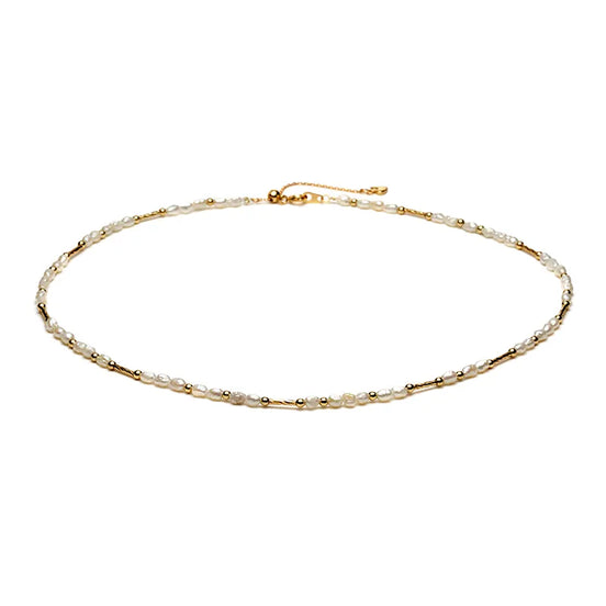 2-Piece Dainty Pearl Jewelry Set