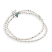 Butterfly Pearl Necklace