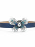 Statement Butterfly Pearl Leather Cuff
