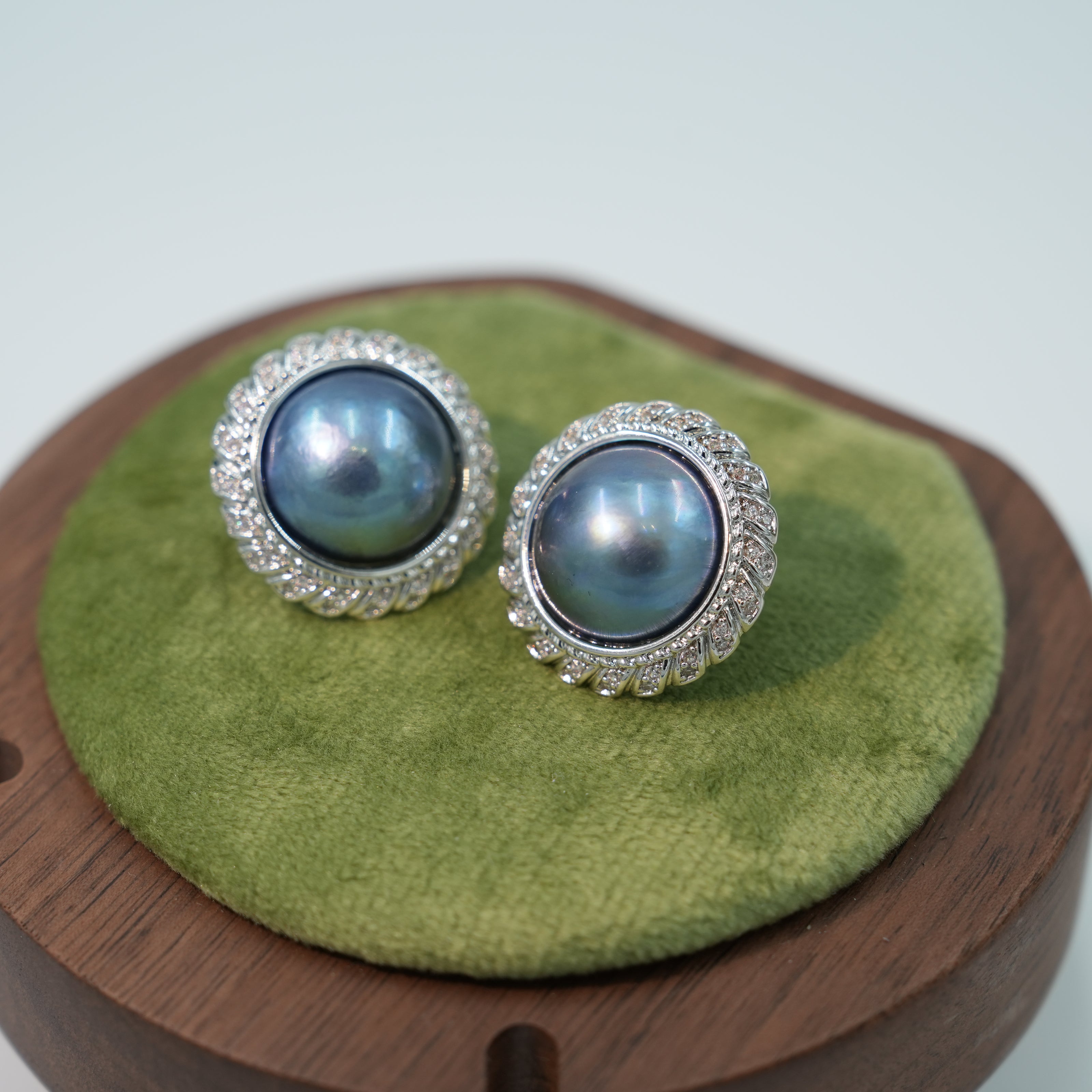 Timeless Halo Pearl Jewelry