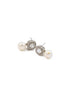 Vintage Halo Pearl Drop Earrings