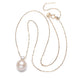 Elegant Round Pearl Necklace