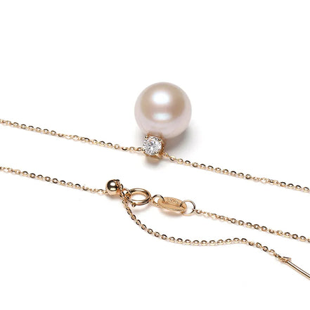 Elegant Round Pearl Necklace