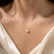 Elegant Round Pearl Necklace