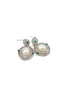 Vintage Emerald Pearl Drop Earrings