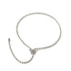 Iris Butterfly Natural Pearl Lariat Necklace