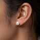 Multi-Size Freshwater Pearl Stud Earrings Set