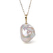 Natural Baroque Pearl Pendant Necklace