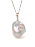Natural Baroque Pearl Pendant Necklace