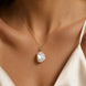 Natural Baroque Pearl Pendant Necklace