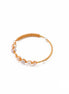 Multi-Color Pearl Wire Wrapped Bangle