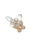 Pearl & Butterfly Floral Brooch Pin