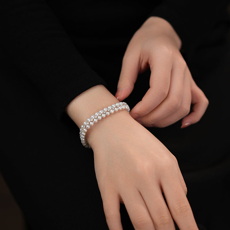 Freshwater AK4-5mm Pearl Bracelet