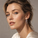 Sculptural Pearl Bow Drop Earrings