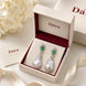 Statement Emerald Baroque Pearl Earrings