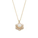 Brilliant Sunburst Natural Pearl Necklace