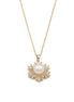 Brilliant Sunburst Natural Pearl Necklace