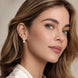 Vintage Halo Pearl Drop Earrings
