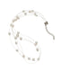 Vintage Illusion Floating Pearl Necklace and Earring Set