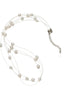 Vintage Illusion Floating Pearl Necklace and Earring Set