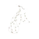 Vintage Illusion Floating Pearl Necklace and Earring Set