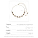 Vintage Tiger's Eye Pearl Necklace