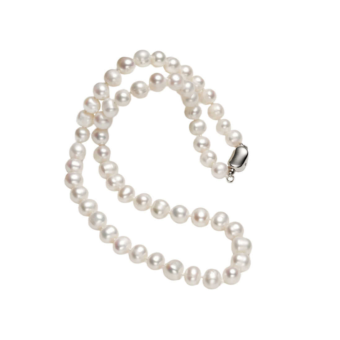 Elysian Classic Natural Pearl Necklace & Bracelet Set