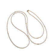 Aura Triple-Strand Natural Pearl Necklace