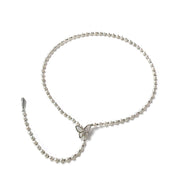 Iris Butterfly Natural Pearl Lariat Necklace