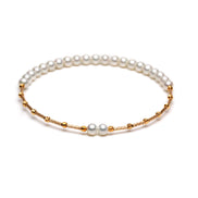 Aurora Grace Open Wrap Natural Pearl Cuff