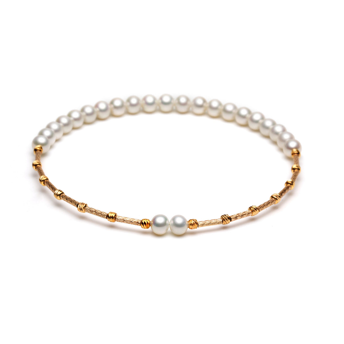 Aurora Grace Open Wrap Natural Pearl Cuff