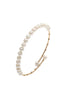 Aurora Grace Open Wrap Natural Pearl Cuff