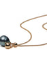 Tahitian pearl necklace/sweater chain